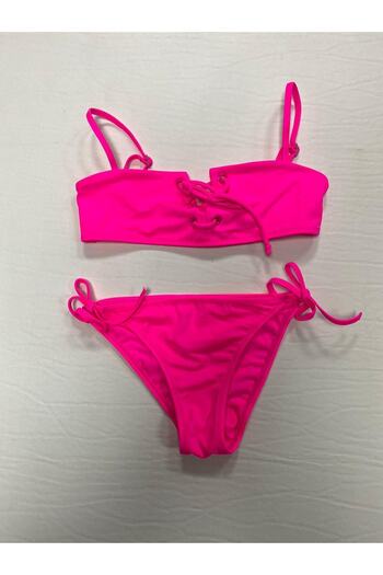 Kom Lace Detailed Girl's Bikini Set