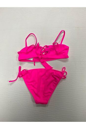 Kom Lace Detailed Girl's Bikini Set