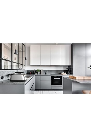 carbon Mat Inox Gri Kaplama Folyosu 40cmx10mt