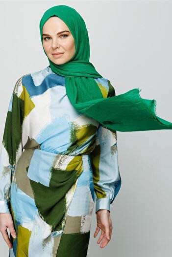 Mooncorn Benetton Green Bamboo Shawl