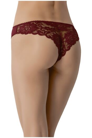 Miss Blue Moon Dantela la spate braziliană pachet de 3 1680