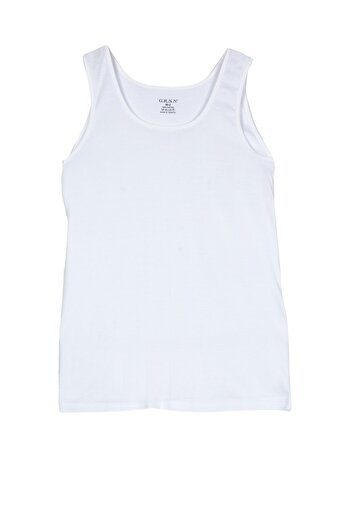 GRSN Women's 6-Piece Thick Strap 100% Cotton Tank Top
