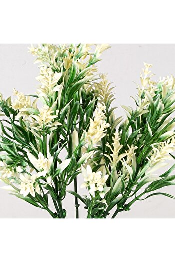 Herdekora Plantă Artificială Narcisă Albă 40 Cm. Protecție UV - Compatibil în exterior