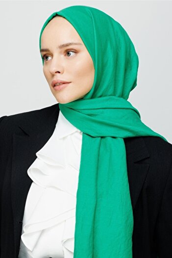 Mooncorn Benetton Green Cotton Scarf Shawl
