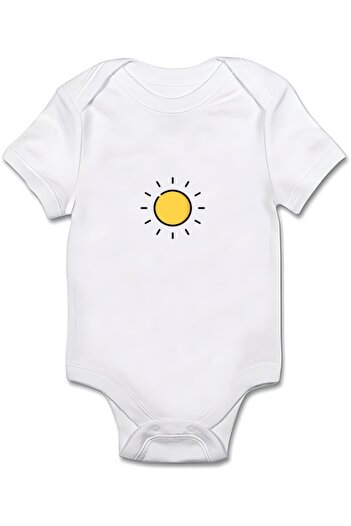 GREY Baby Bodysuit / Baby Bodysuit / Half Sleeve Baby Bodysuit / Printed Baby Bodysuit