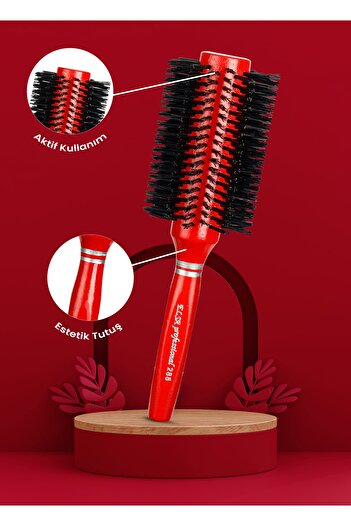 ELSA Επαγγελματική βούρτσα για τα μαλλιά 288 Red Hair Blow Dryer Brush