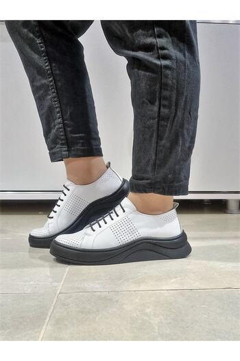 Guja Arme City Ac23y702-1 Genuine Leather Orthopedic Unisex Casual Shoes