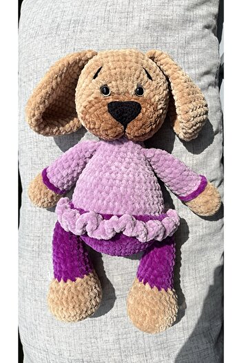 KayNal Amigurumi Kadife Örgü Oyuncak Uyku Arkadaşı