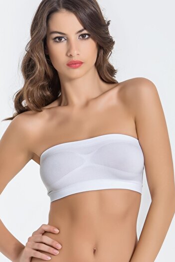 Miss Fit 1401 Μπουστάκι κοπής με λέιζερ χωρίς στράπλες χωρίς καπάκι