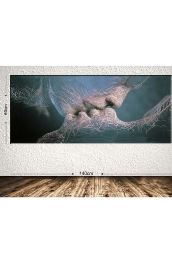 Tablo Center Dev Boyut Dekoratif Kanvas Tablo 60x140cm