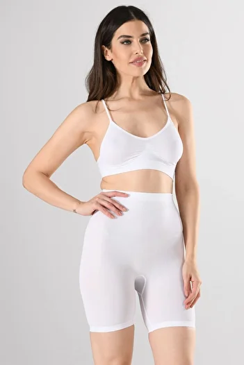 Miss Fit 1203 Women's Mid Waist Short Leg Enhancing Corset