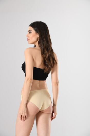 Miss Fit 12583 Chiloți antiderapante din silicon anti-alunecare, tăiați cu laser, pentru femei