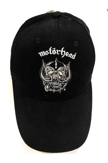 Orijin Tekstil Motörhead Embroidered Unisex Black Hat