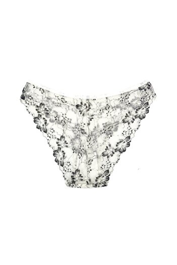 HNX Double Color Lace High Waist Women's Panties