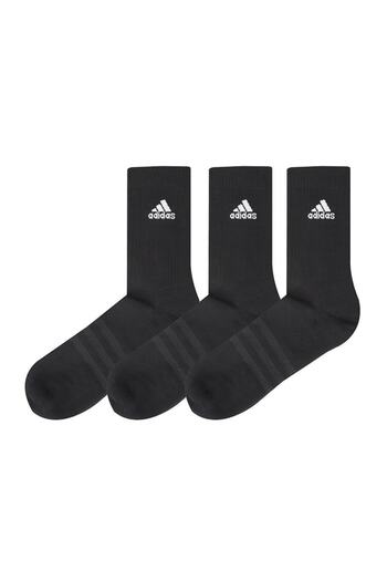 adidas Ic1310 Spw Crw Cushioned 3 Pack Μαύρες αθλητικές κάλτσες