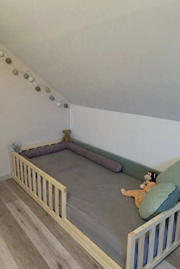 BRK Design Montessori Ahşap Çocuk Karyolası 120x200