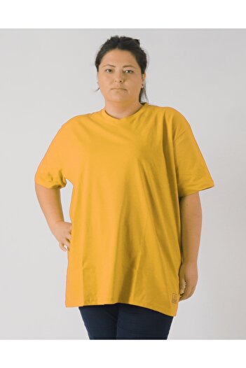 rood Unisex Large Size V-Neck T-Shirt