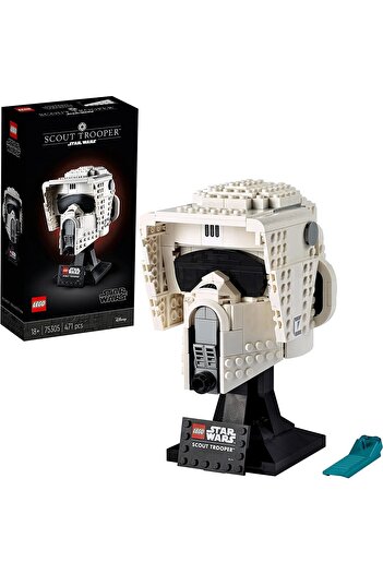 LEGO Star Wars Spotter Trooper Helmet 75305 Helmet Collectable A Cool Star Wars Display Set