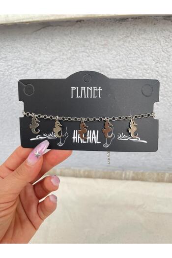 Planet Butik Sea Horse Chain Anklet