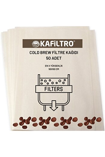 Kafiltro Toddy Compatible Cold Brew Filt 50X50 cm