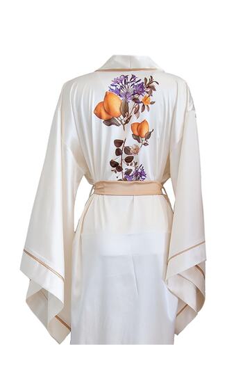 Mita Concept Limone 'Kimono Dressing Gown