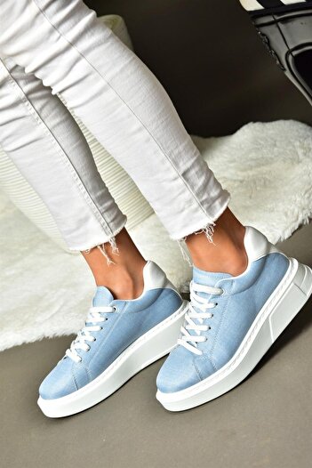 Fox Shoes P848231410 Modrá/bílá Dámská sportovní obuv Tenisky