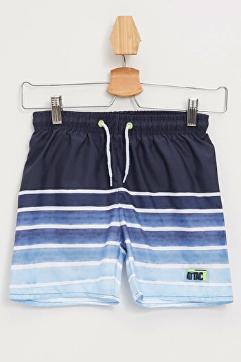 DeFacto Boy's Color Blocked Swim Shorts