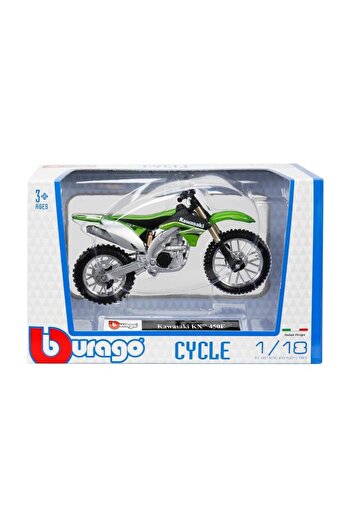 Burago 1:18 Ducati Motor - Kawasaki Kx-450F