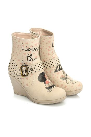 Streetfly Colorful Women's Boots Mddsc-879