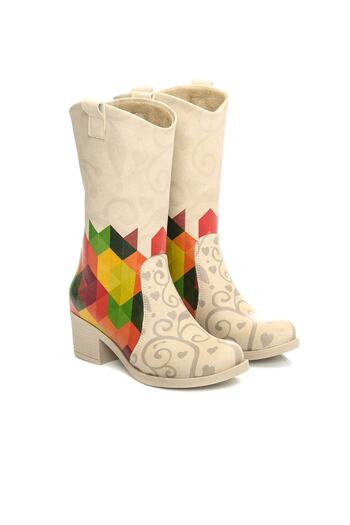 Streetfly Colorful Women's Boots MDDL-1556