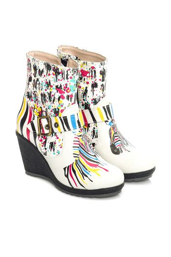 Streetfly Colorful Women's Boots Mddsc-855
