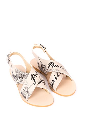 Streetfly Mdfp-103 Model Colorful Women's Sandals