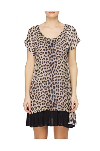 Just Cavalli Leopard Patterned Dress