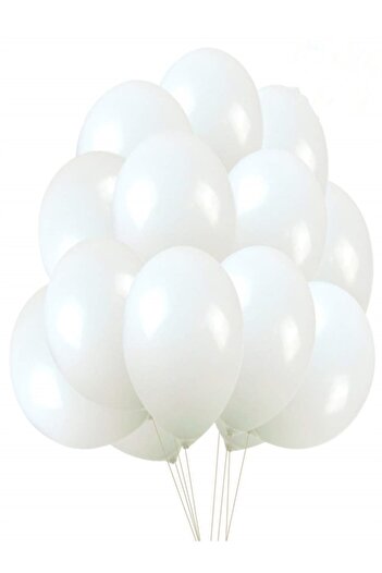 Kalisan White Pastel Color 12 Inch 30 Cm 20 Li Matte Balloon