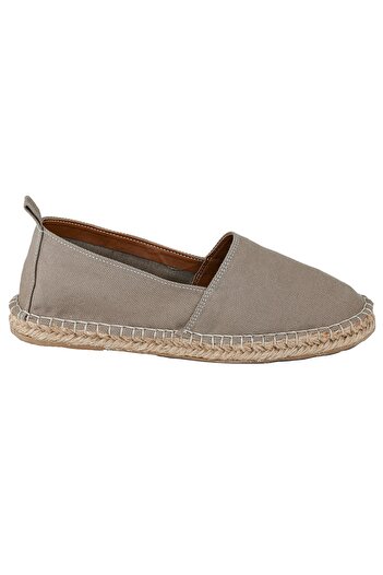 Streetfly Men's Mink Special Design Handmade Straw Sole Espadrille