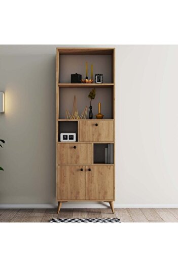 Mezza 1956 Ninova Kitaplık 69 X 195 Sepet