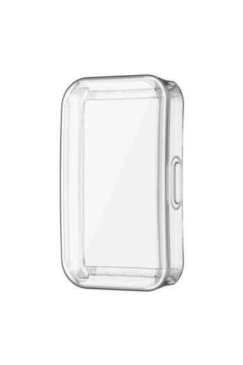 Ekoodukkan Full Protection Closed Front Silicone Case Compatible with Huawei Band 8 Smart Watch