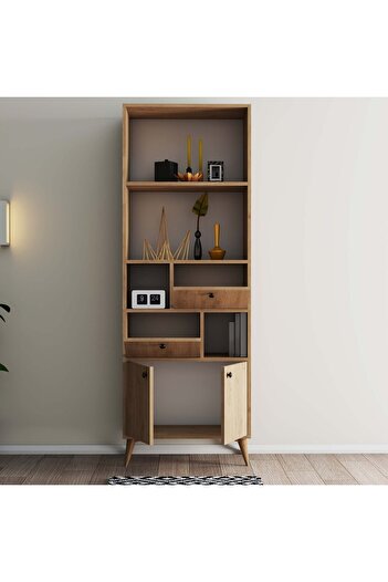 Mezza 1956 Ninova Kitaplık 69 X 195 Sepet