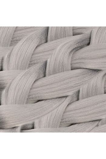 KONAK PERUK Synthetic Hair For African Braid And Rasta - Medium Tone Gray