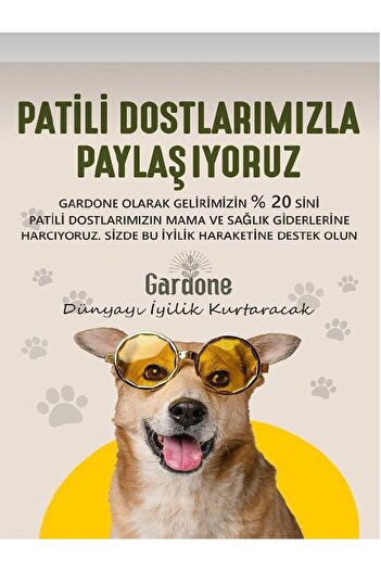Gardone Göbeklitepe Fıstık Cam Şişe Parfümlü Kolonya 200 ml