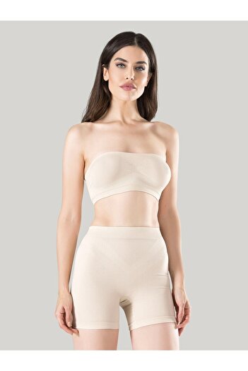 Miss Fit 34312 Women's Skin 1 Size Slimming Seamless High Waist Butt Shaping Boxer Corset