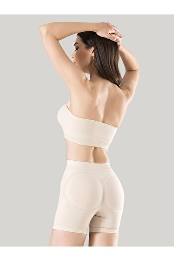 Miss Fit 34312 Women's Skin 1 Size Slimming Seamless High Waist Butt Shaping Boxer Corset