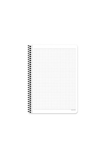 KESKİN COLOR CARAT 16x22 CM 80 FOI CARNET DE NOTE CU CAPAC DE PLASTIC CU SÂRME 60 GRAME FOI DE ȘIRTE ALBE TERAZZO