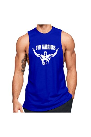 Black İstanbul Gym Warriors Zero Arm Fitness Singlet