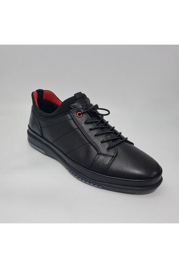 KOMCERO Genuine/leather Daily Comfortable Casual Shoes with Elastic Sockets 0568-418