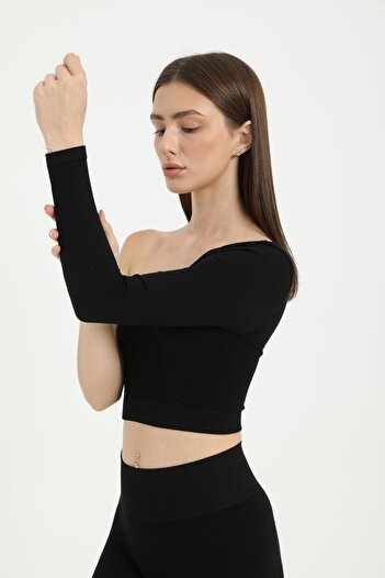 FOREVER MORE One Shoulder Crop Top