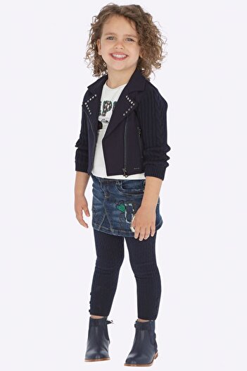MAYORAL Winter Girl Denim Skirt