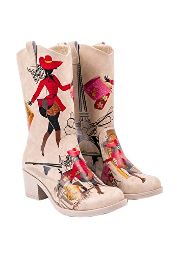 Streetfly Colorful Women's Boots MDDL-1568