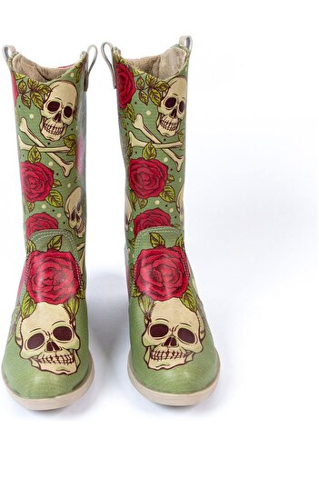 Streetfly Colorful Women's Boots Mddl-1563