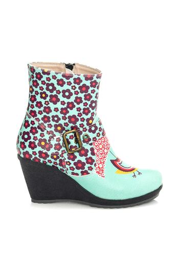 Streetfly Colorful Women's Boots MDDSC-853